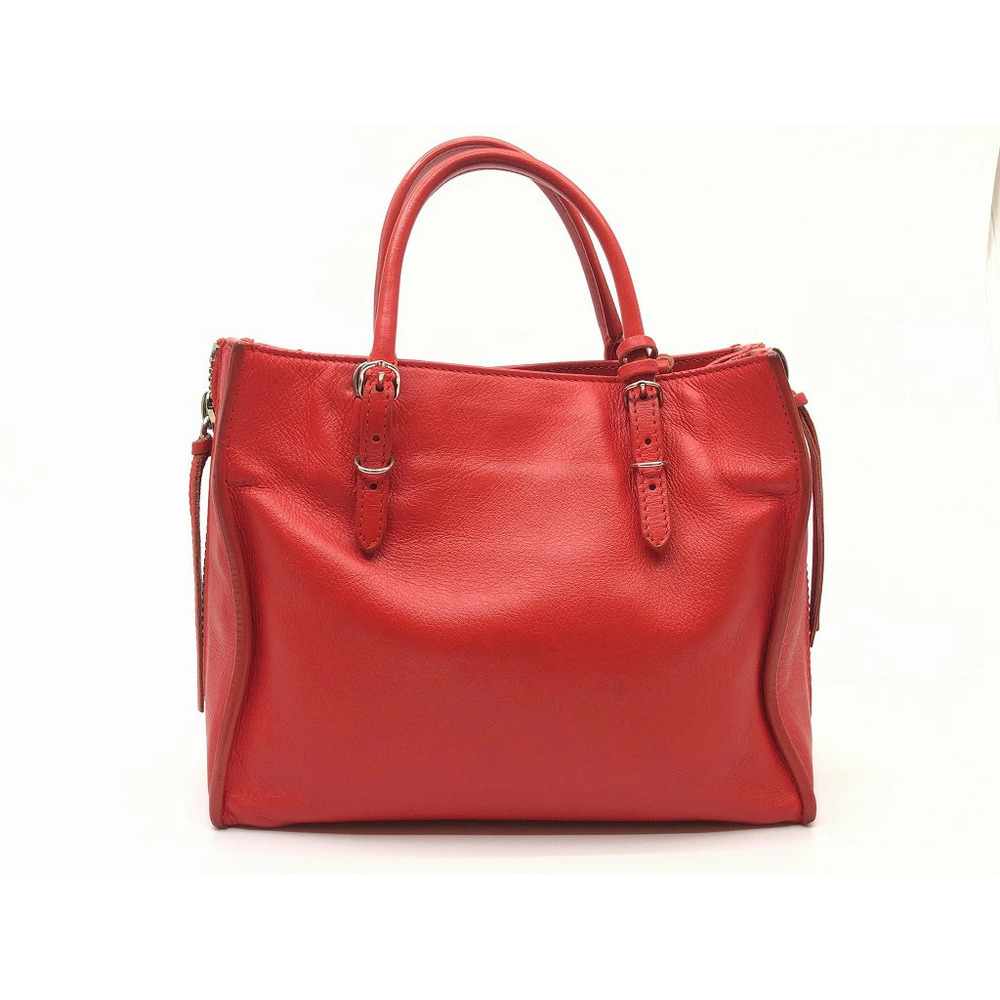 BALENCIAGA handbag Paper Red bag mirror shoulder
